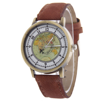 Reloj con Correa de Lona Reciclada de Avión - Image 5