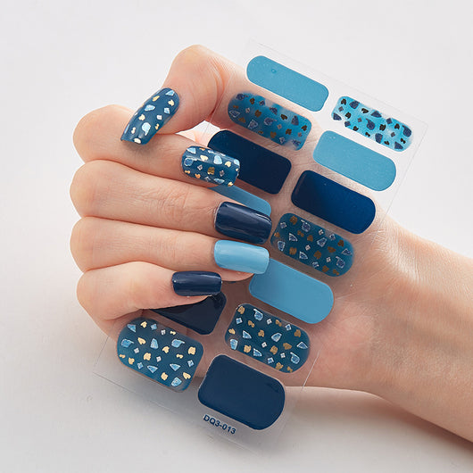 Uñas Adhesivas 3D con Efecto Láser y Bronceado - Diseño Premium - Image 43