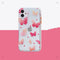 Funda para celular con diseño de mariposas coloridas