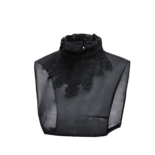 Cuello Postizo Floral para Mujer - Accesorio Decorativo Stand-up - Image 5