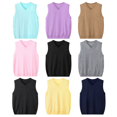 Chaleco Tejido Cuello V Elegante para Primavera - Image 2