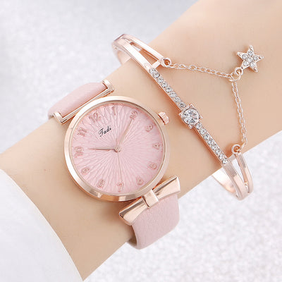 Reloj de Moda para Estudiantes con Pulsera Juego Completo - Image 12