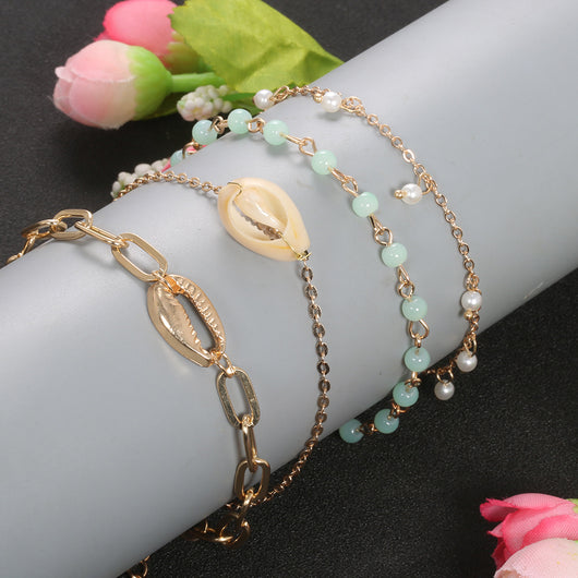 Pulsera Cadena Dorada Oversized - Image 5