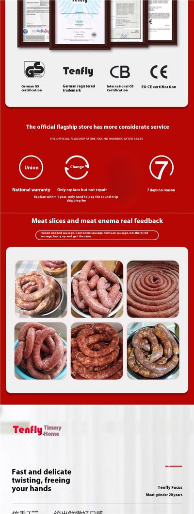 Moledor de Carne Profesional en Acero Inoxidable - Image 24