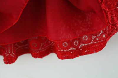 Vestido Infantil Manga Larga con Cuello de Encaje - Image 15