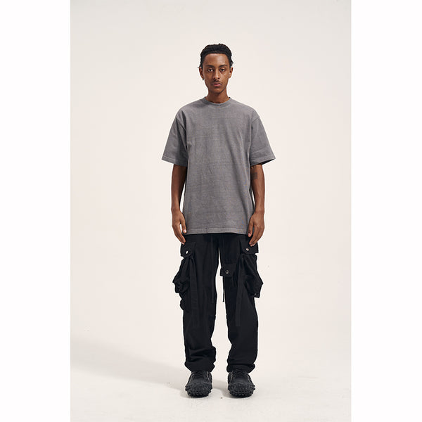 Pantalones Cargo Hombre con Bolsillos Velcro - Marca Tide