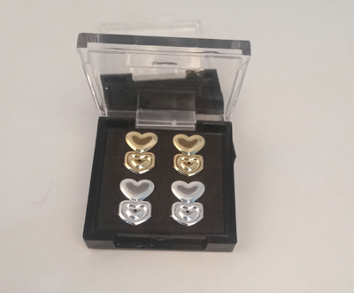 Aretes de Cobre Corazones Unidos - Diseño Moderno y Elegante - Image 6