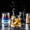 Vaso Transparente Multicolor