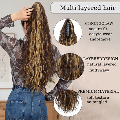 Extensión de Cabello Rizado Efecto Agua - Rizos Voluminosos Tipo Maíz - Image 8
