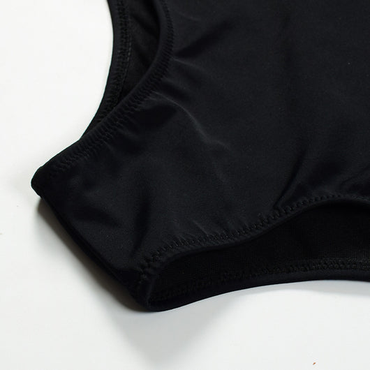 Shorts de Baño Mujer Diseño Calado Colores Sólidos - Image 18