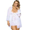 Pijama de Tres Piezas Talla Grande - Conjunto de Descanso Cómodo