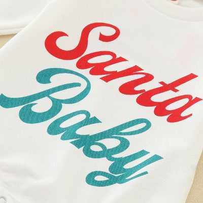 Conjunto Navideño con Volantes para Bebé Niña y Niño de Manga Larga - Image 2