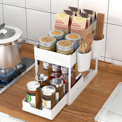 Estante Extraíble para Mesa con Almacenamiento Fácil de Desmontar y Limpiar - Image 7