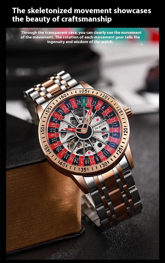 Reloj Automático Mecánico para Hombre con Esfera Luminosa Resistente al Agua - Image 14