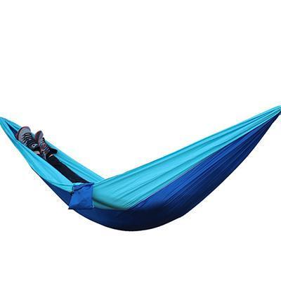 Hamaca de Camping Portátil - Hamaca Doble de Paracaídas para Aventuras al Aire Libre - Image 35