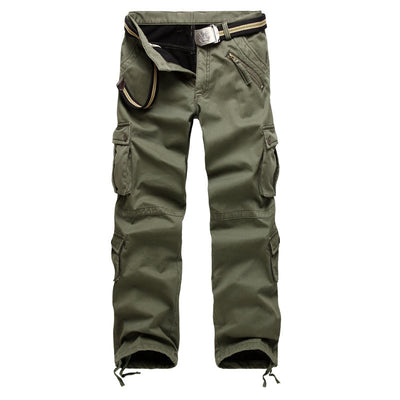 Pantalones de Trabajo Cálidos Talla Grande Forro Polar Grueso Ajuste Holgado - Image 12
