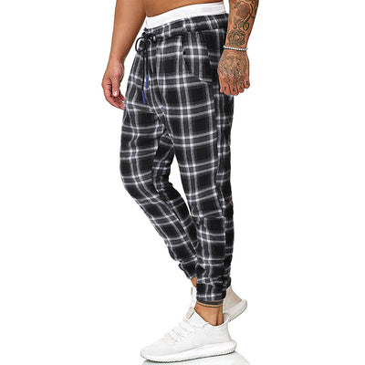 Pantalones Casuales a Cuadros - Comodidad y Estilo - Image 27
