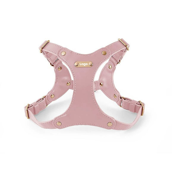 Correa Portátil de Cuero Suave para Perros Pequeños