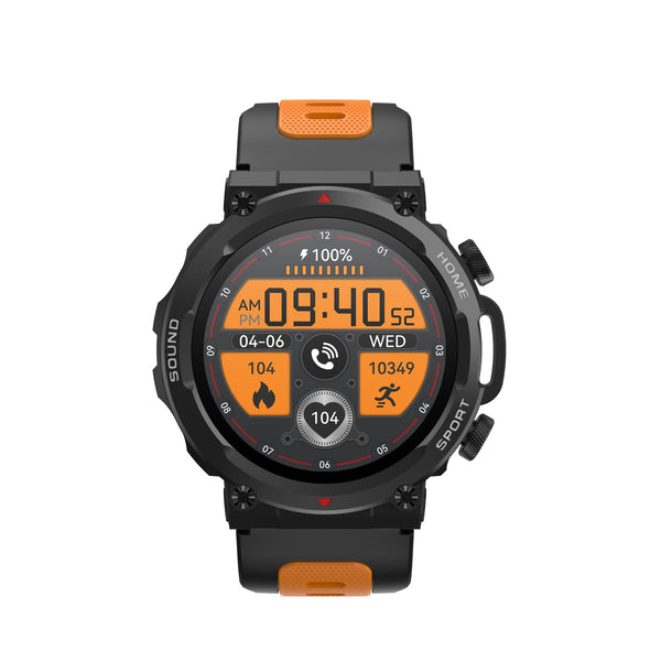 Reloj Inteligente Deportivo con Correa Bicolor y Contador de Pasos - Image 3