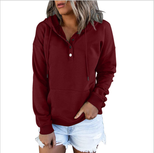 Suéter Hoodie con Ojetes Frontales para Mujer - Image 11