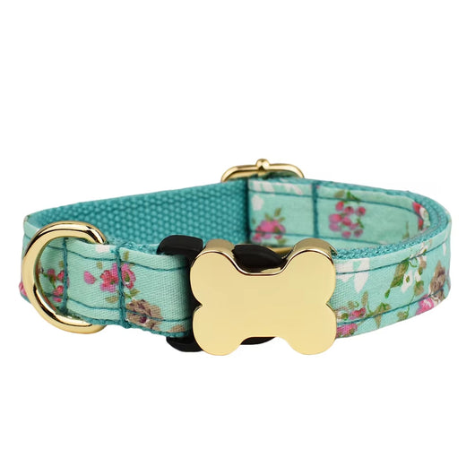 Collar para Perro con Diseño Geométrico y Hebilla de Hueso - Image 6
