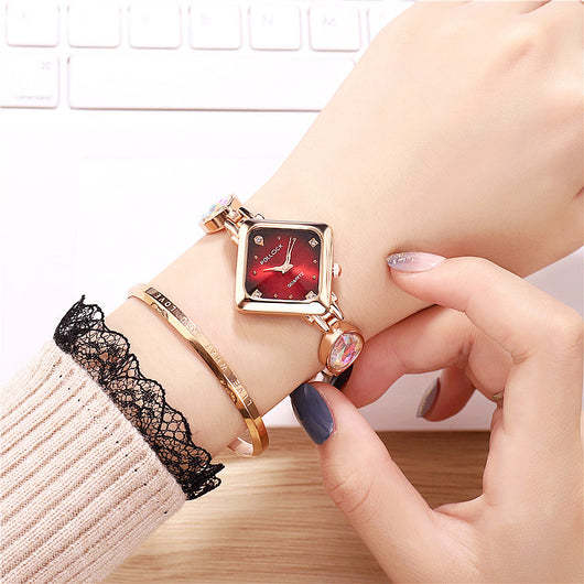 Reloj de Cuarzo de Lujo con Diamantes Incrustados - Image 7