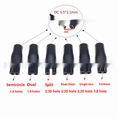 Adaptador Convertidor USB de Dos Puertos con Interfaz en Forma de Ocho y Purificador de Audio - Image 14