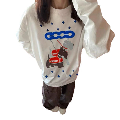 Blusa Retro de Manga Larga para Tallas Grandes - Image 5