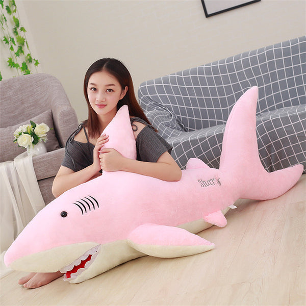 Peluche Grande de Tiburón Suave