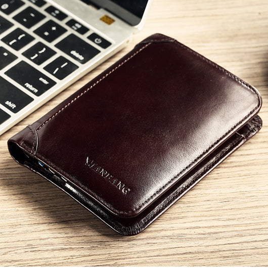 Cartera de Cuero Premium para Hombre