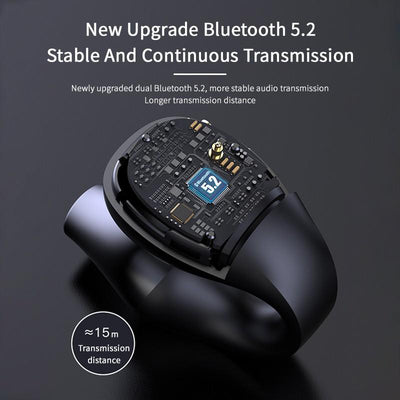 Auriculares de Conducción Ósea Bluetooth 5.2 HIFI - Deportivos con Cancelación de Ruido - Image 8