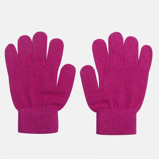 Guantes de Cashmere Puro con Dedos Separados para Niños - Image 6