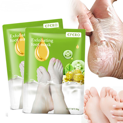 Calcetines Exfoliantes para Pedicura - Mascarilla Regeneradora para Pies