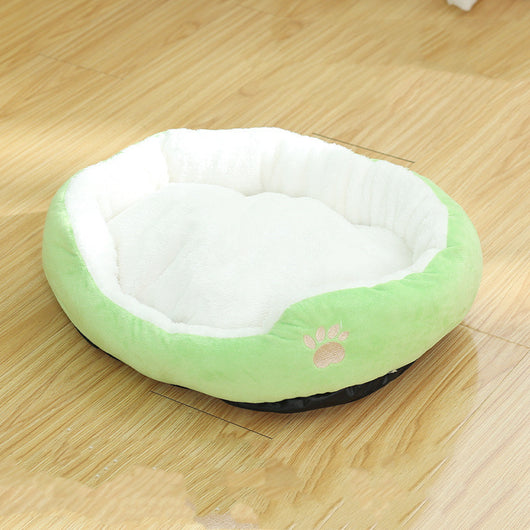 Cama Redonda para Mascotas Desmontable y Lavable - Refugio Cómodo para Perros y Gatos - Image 8