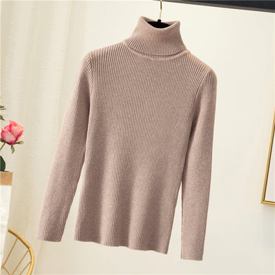 Suéter Cuello Alto Ajustado para Mujer - Image 10