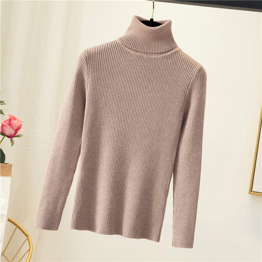 Suéter Cuello Alto Ajustado para Mujer - Image 10