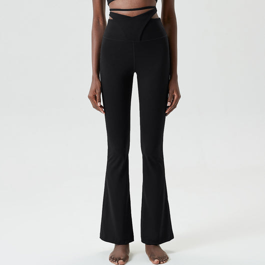 Pantalones Yoga Ajustados con Cordón para Mujer Tallas Grandes - Image 5