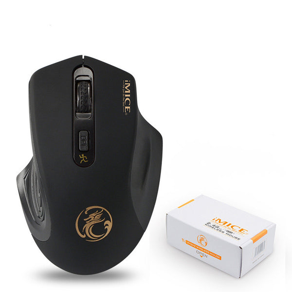 Ratón Inalámbrico Silencioso 2.4G con 4 Botones para Oficina y Gaming - Image 3