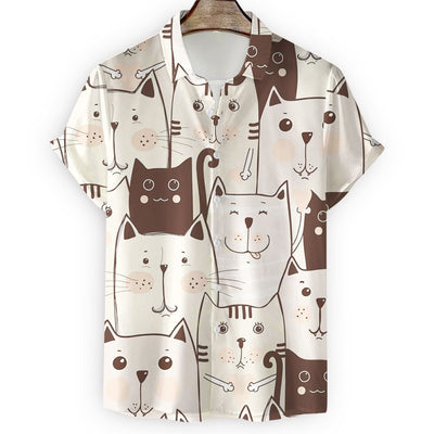 Camisa Masculina Otoñal con Estampado Floral - Image 10