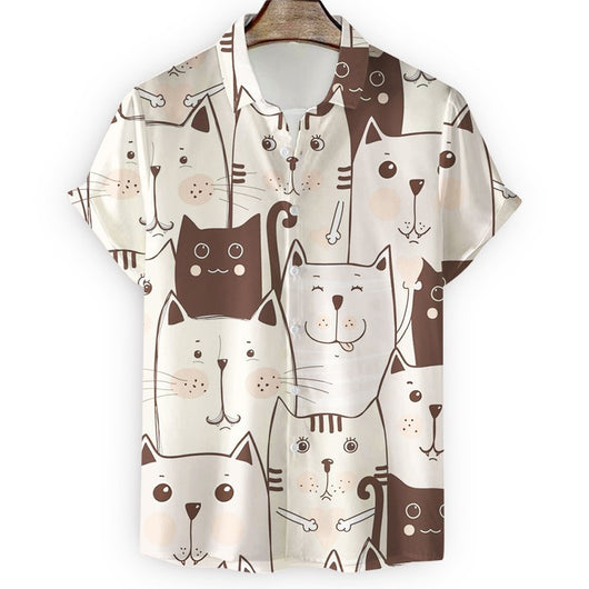 Camisa Masculina Otoñal con Estampado Floral - Image 10