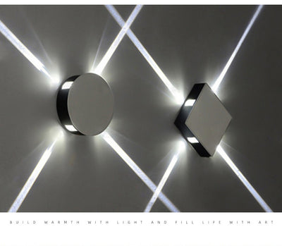 Lámpara de Pared LED Cuadrada Moderna en Aluminio - Image 4