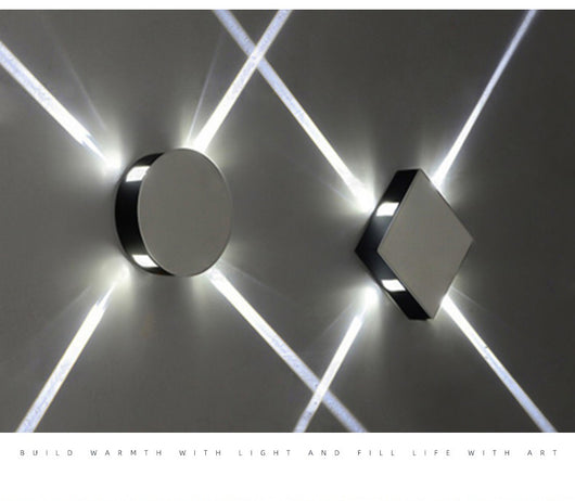 Lámpara de Pared LED Cuadrada Moderna en Aluminio - Image 4