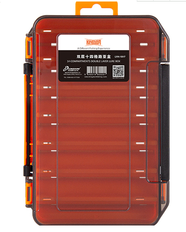 Caja Organizadora Doble para Carnada y Accesorios de Pesca - Image 27