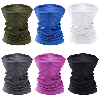 Máscara Deportiva Multifuncional Ice Silk con Protección Solar