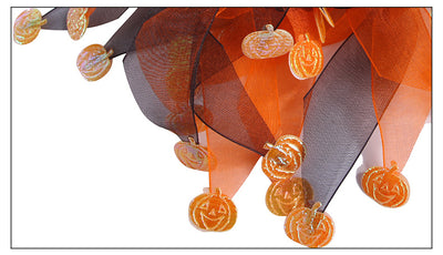 Conjunto Halloween Gorro y Bufanda Patrón Calavera con Capa Gato - Image 14