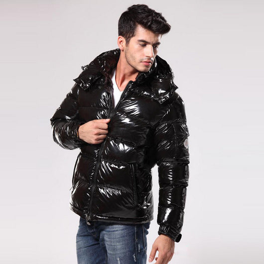 Chaqueta Acolchada de Plumón para Parejas - Abrigo Grueso y Cálido