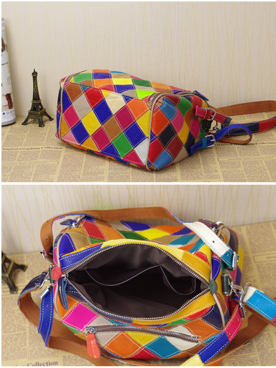 Bolso de Hombro en Cuero con Costura Artesanal - Image 15