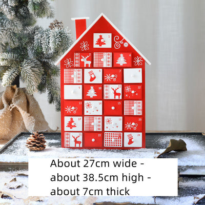 Calendario Navideño de Madera - Decoración Festiva - Image 2