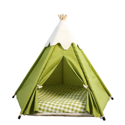 Cama Tienda para Gatos - Nido Desmontable y Lavable Tamaño Pequeño y Mediano - Image 5
