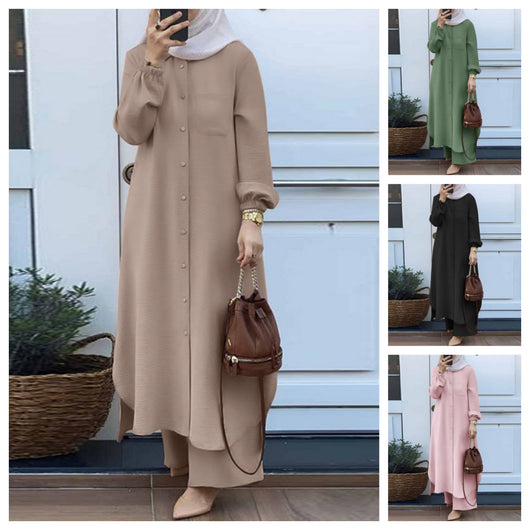 Conjunto Ejecutivo Mujer: Camisa Manga Larga y Pantalón - Image 24